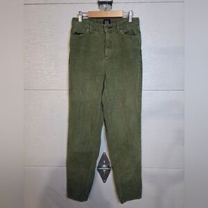 BDG Olive Corduroy Womens Pants
